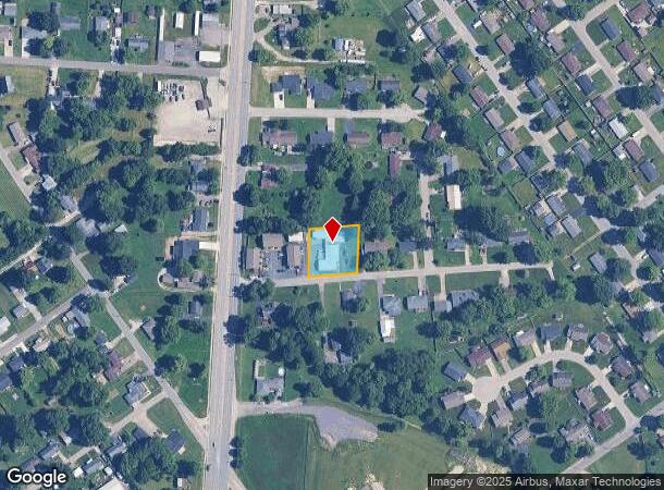 121 Locust St, Charlestown, IN Parcel Map