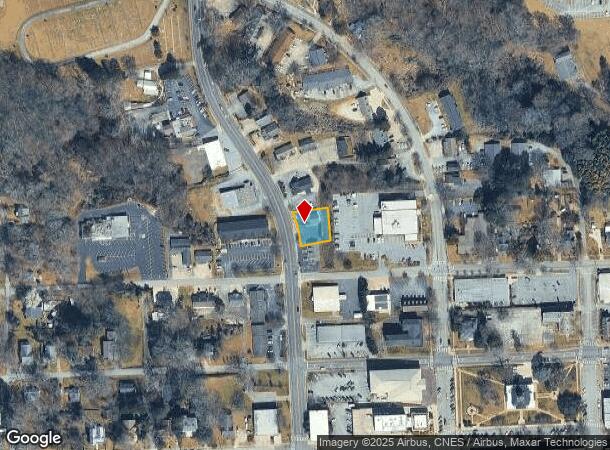  268 N Broad St, Toccoa, GA Parcel Map