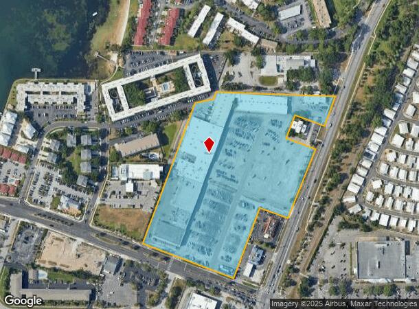  2602 Bayshore Blvd, Dunedin, FL Parcel Map