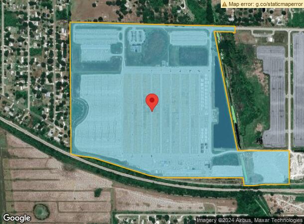  3800 Nw 16Th Blvd, Okeechobee, FL Parcel Map