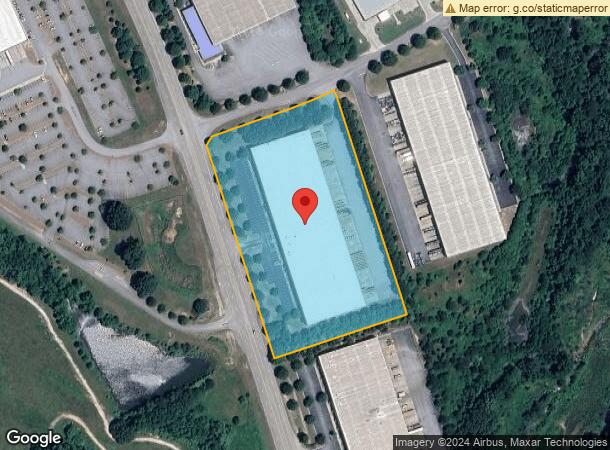  1385 Valentine Industrial Pky, Pendergrass, GA Parcel Map