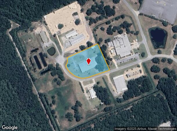  250 Indigo Dr, Brunswick, GA Parcel Map