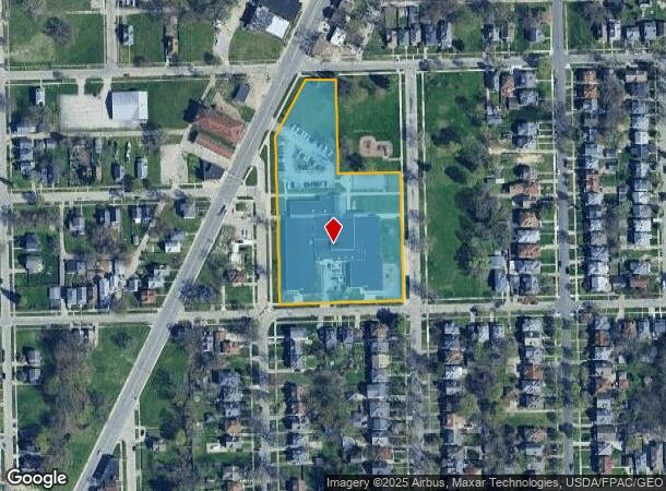 2860 Glenwood Ave, Toledo, OH Parcel Map