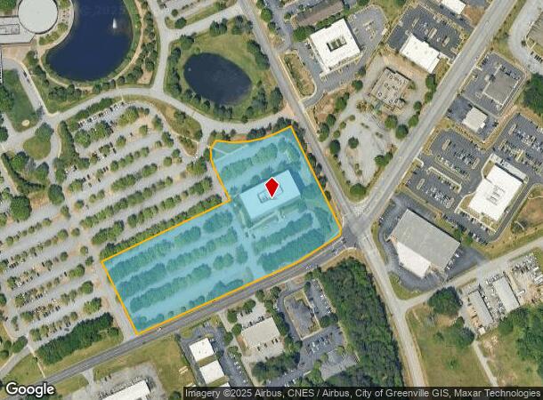 204 Halton Rd, Greenville, SC Parcel Map