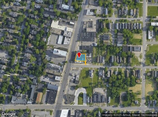  1437 Main St, Buffalo, NY Parcel Map