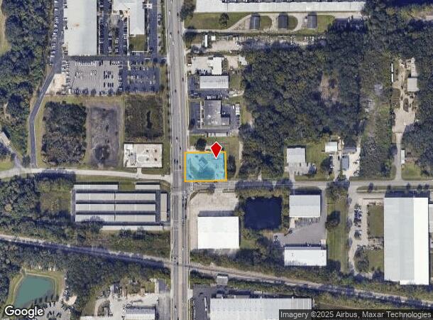 101 N Falkenburg Rd, Tampa, FL Parcel Map