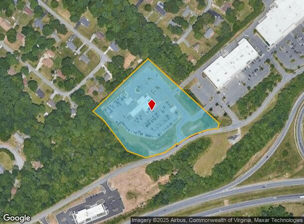 507 Simons Run, Lynchburg, VA Parcel Map