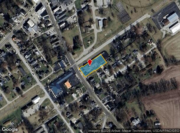  10 S Main St, Cedarville, OH Parcel Map