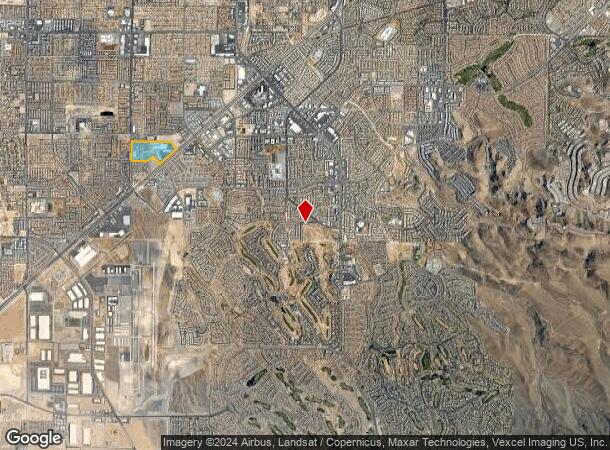  1385 E Cactus Ave, Henderson, NV Parcel Map