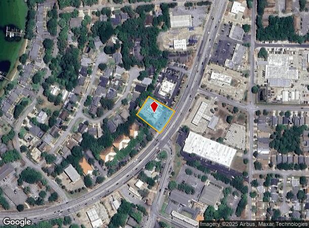 1166 N Eglin Pky, Shalimar, FL Parcel Map