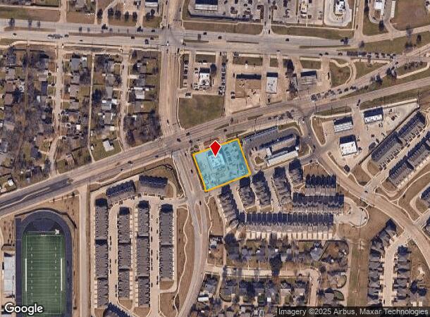  2012 W Scyene Rd, Mesquite, TX Parcel Map