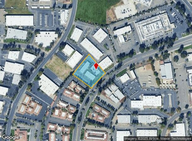 2017 N Gateway Blvd, Fresno, CA Parcel Map