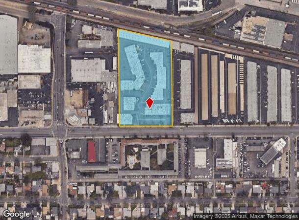 2009 W Commonwealth Ave, Fullerton, CA Parcel Map