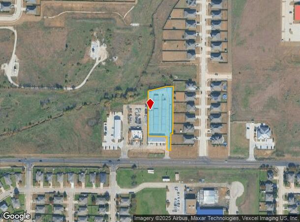 1541 E Mccart St, Krum, TX Parcel Map