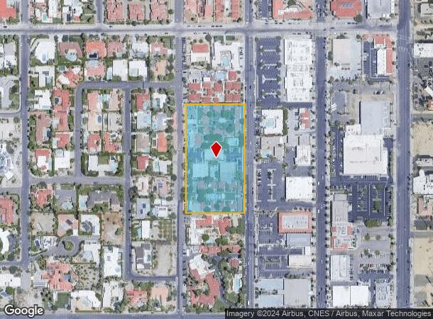  415 S Belardo Rd, Palm Springs, CA Parcel Map