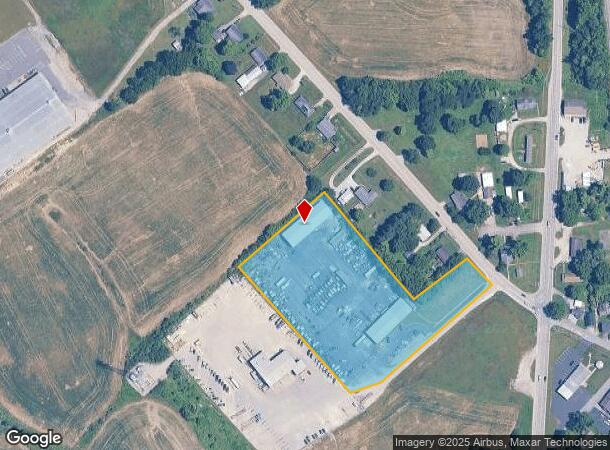 13108 Blue Lick Rd, Memphis, IN Parcel Map