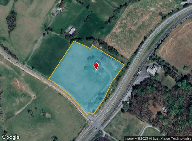 32 Country Club Rd, Troutville, VA Parcel Map