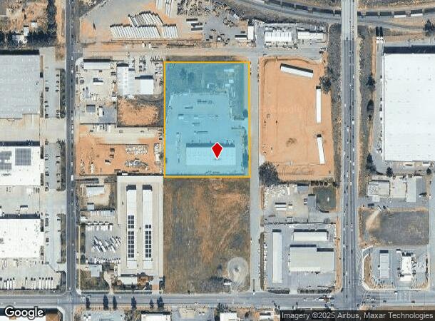 245 Euclid Ave, Beaumont, CA Parcel Map