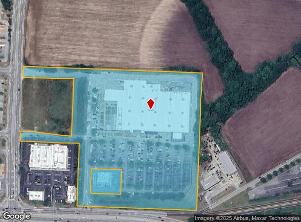 1251 Broad St, Sumter, SC Parcel Map