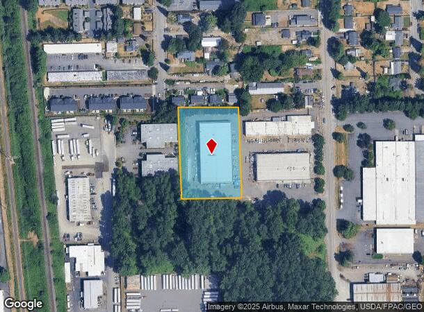  821 3Rd Ave S, Kent, WA Parcel Map