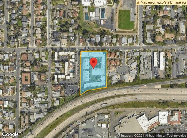  7025 Waite Dr, La Mesa, CA Parcel Map