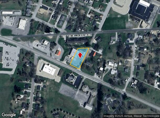 701 W Commerce St, Brownstown, IN Parcel Map