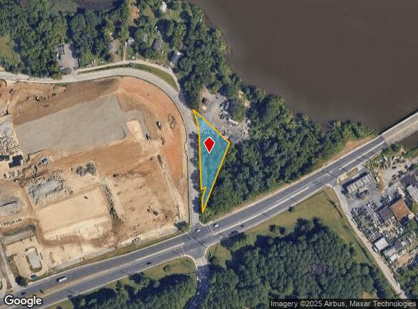  3842 N Diamond Point Rd, Dundalk, MD Parcel Map