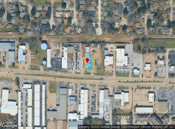  1925 W Pioneer Pkwy, Pantego, TX Parcel Map