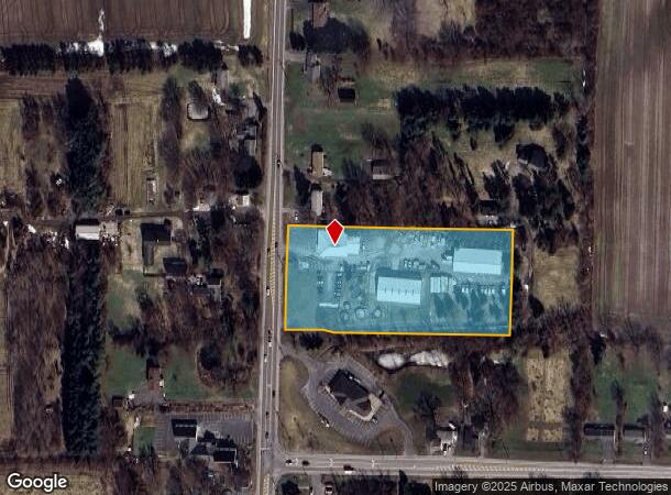 1186 Manitou Rd, Hilton, NY Parcel Map