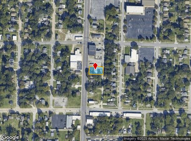  2036 N National Ave, Springfield, MO Parcel Map