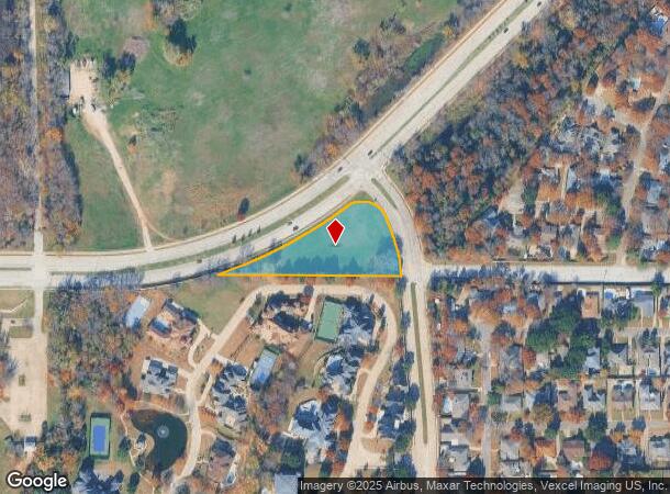 1300 Nw Green Oaks Blvd, Arlington, TX Parcel Map