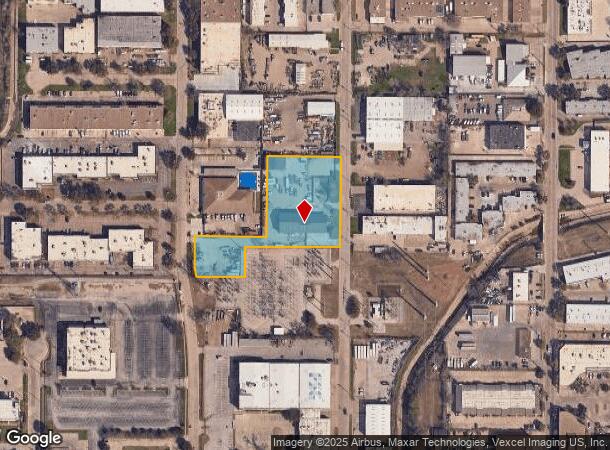  11107 Morrison Ln, Dallas, TX Parcel Map