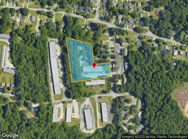  1018 Roberts Ln, High Point, NC Parcel Map