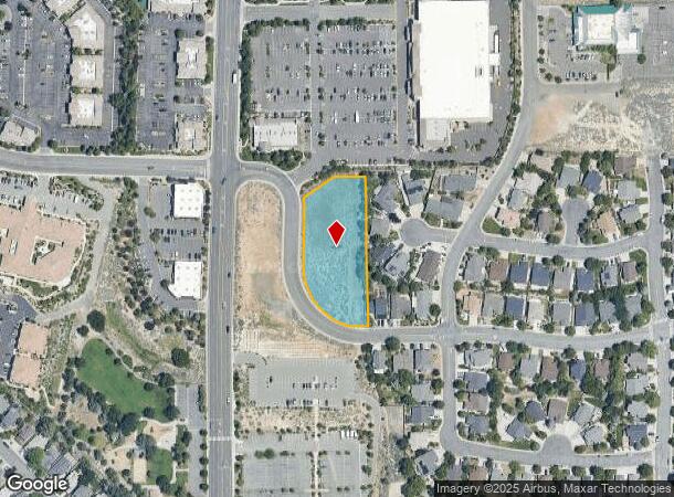 Simons Dr, Reno, NV Parcel Map