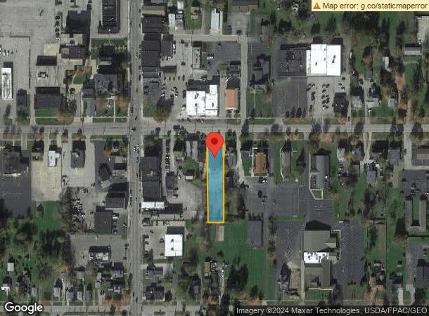  25 W Jefferson St, Jefferson, OH Parcel Map