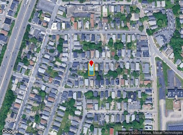  25 Suffield St, Worcester, MA Parcel Map