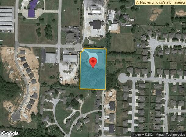  1616 E Bain St, Ozark, MO Parcel Map