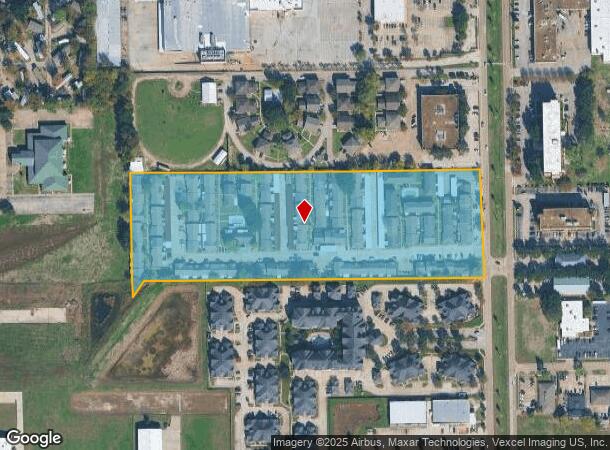 3302 Burke Rd, Pasadena, TX Parcel Map