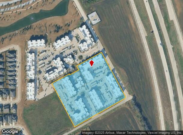 3361 Harmon Rd, Mansfield, TX Parcel Map
