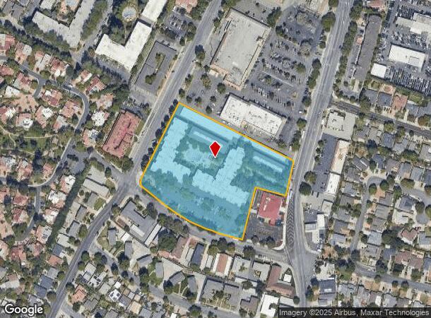  745 S Bernardo Ave, Sunnyvale, CA Parcel Map