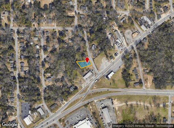  1575 Berkner Ave, Macon, GA Parcel Map