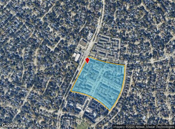 1919 S Kirkwood Rd, Houston, TX Parcel Map