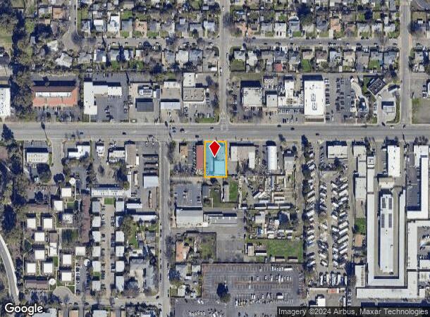  1501 W Texas St, Fairfield, CA Parcel Map