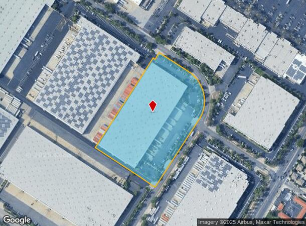 8820 Mercury Ln, Pico Rivera, CA Parcel Map