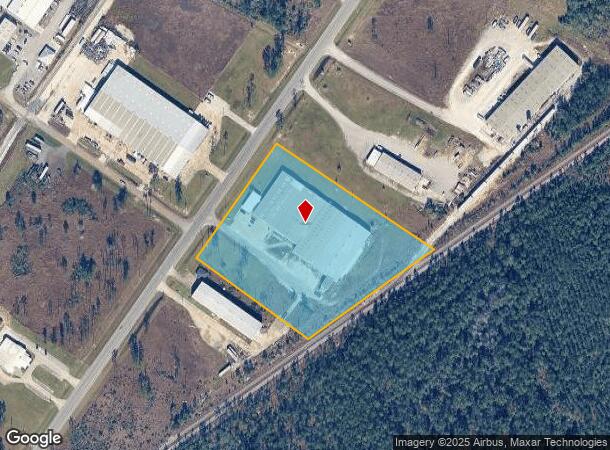  1705 W 4Th St, Dequincy, LA Parcel Map