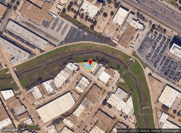  2532 Converse St, Dallas, TX Parcel Map