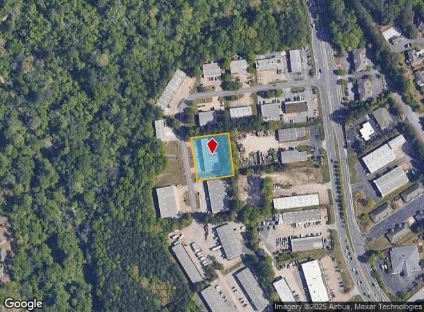 340 Sharon Industrial Way, Suwanee, GA Parcel Map