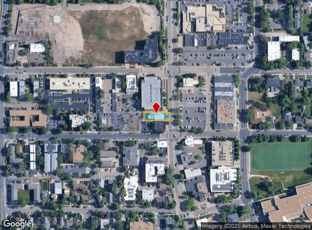  2617 Broadway St, Boulder, CO Parcel Map