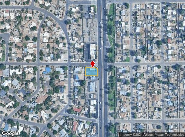  1933 San Mateo Blvd Ne, Albuquerque, NM Parcel Map