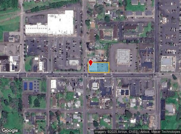  1600 E Main St, Cottage Grove, OR Parcel Map
